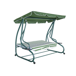 Wholesale 3 person garden swing Chair Seats Outdoor Furniture Garden Patio Swings Chairs Canopy for outdoor garden