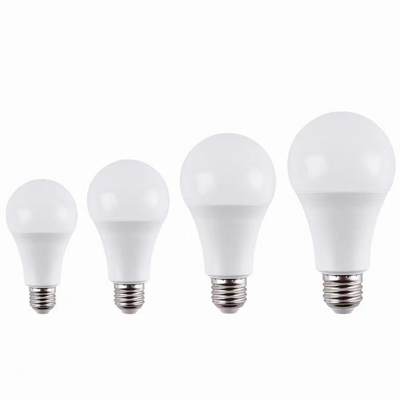 China Aluminum Cup lamp E27 b22 3W 5W 7W 9W 12W 15W18W 25W A60 home workshop warehouse energy-saving ultra-bright led bulb