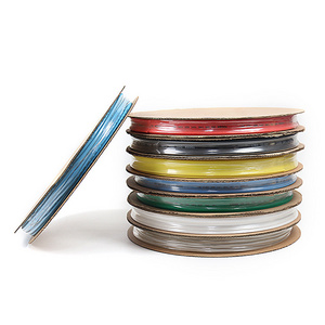 Shrink high temperature 1/8 1/4 1/2 3/4 1 2 3 inch Diesel Resistant Oil Elastomer Heat Shrink Tubing 2:1 ratio free sample