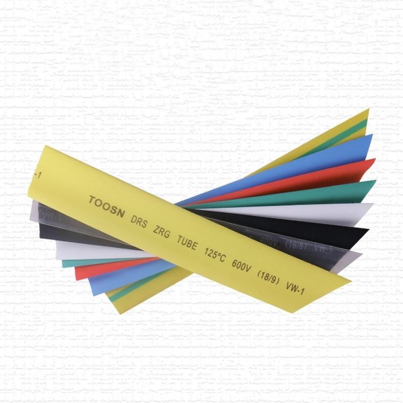 Shrink high temperature 1/8 1/4 1/2 3/4 1 2 3 inch Diesel Resistant Oil Elastomer Heat Shrink Tubing 2:1 ratio free sample