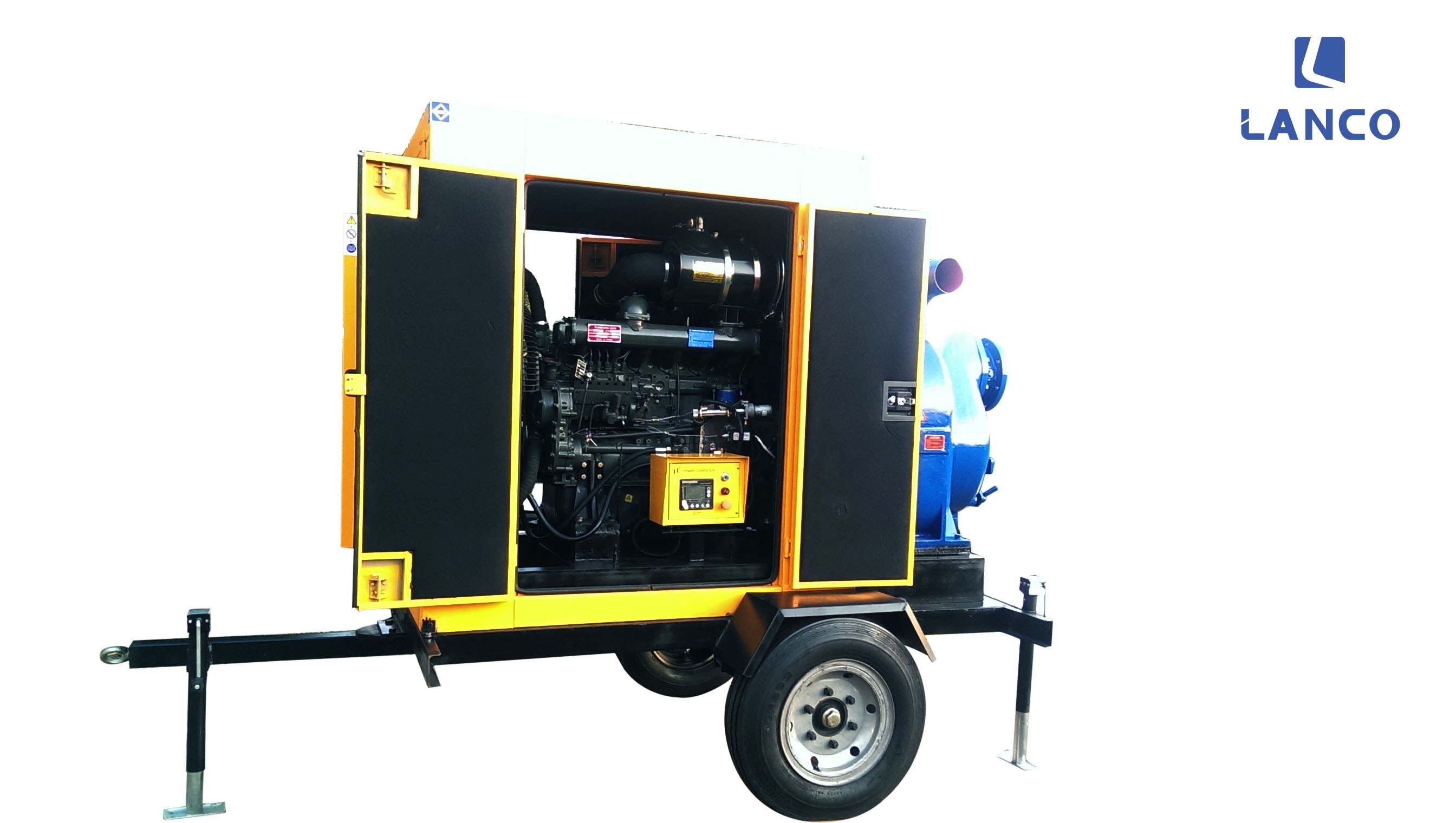 Intelligent Automatic control Diesel engine Trailer pumps