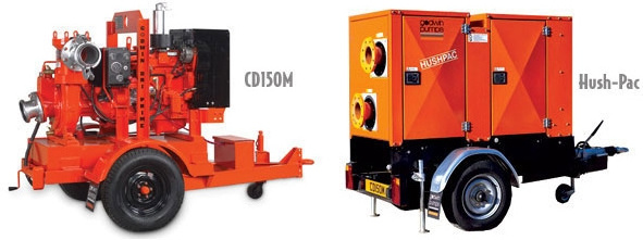 Intelligent Automatic control Diesel engine Trailer pumps