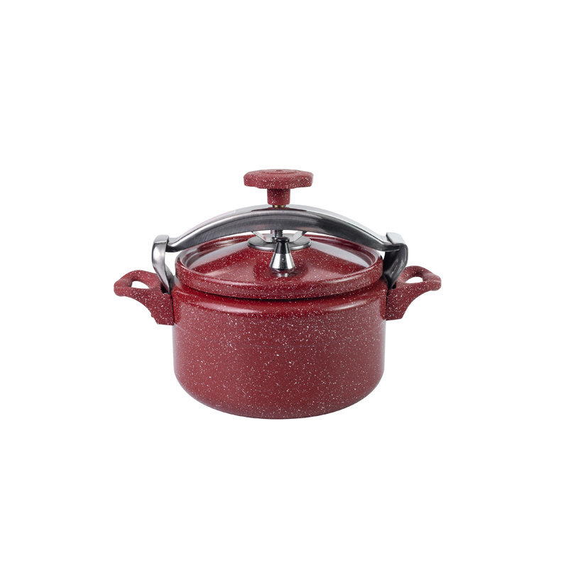 4l hot sell gas and induction cooker commercial on sale marble nonstick aluminum pressure cookers