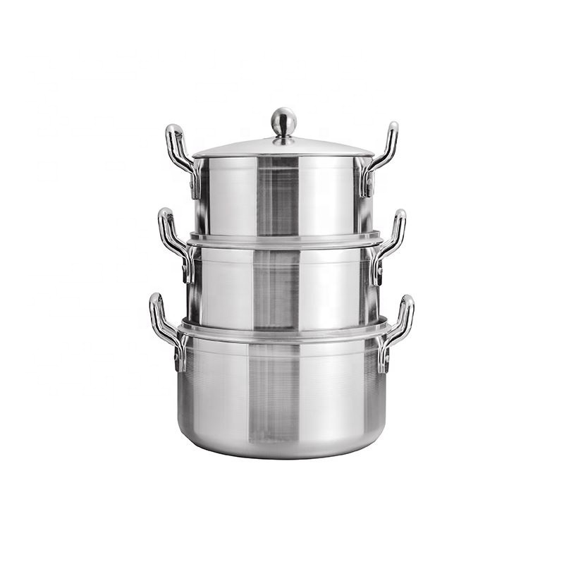 14pcs/set  Outdoor Artwork Cookware Set  Home Cooking pot And   Kitchenware Casserole Set aluminum