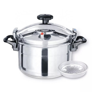 Factory wholesales  16cm- 2.5 Liter  Mini  Aluminum pressure cooker with steamer best seller In Morocco