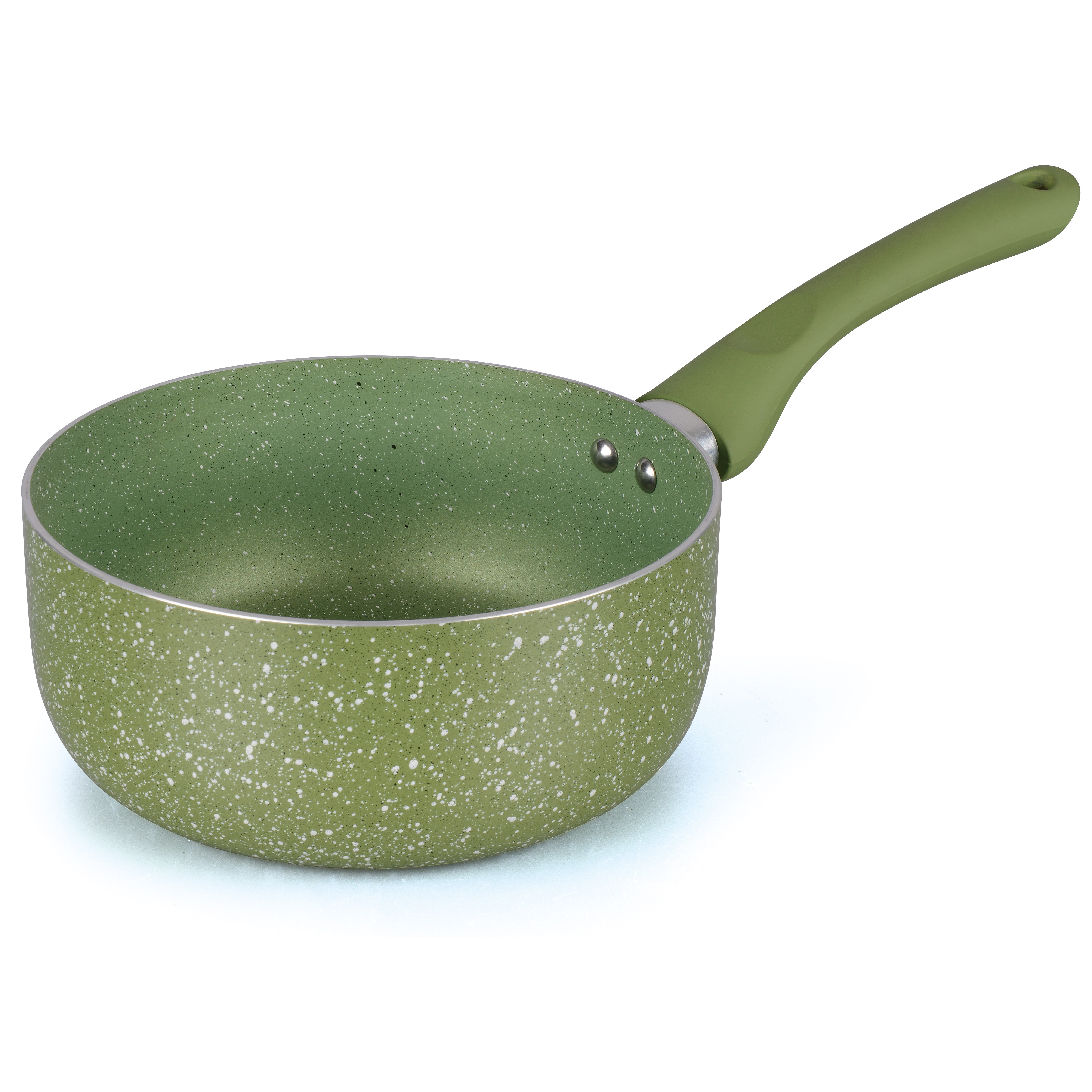 cute aluminum milk pot nonstick coating lovely Sauce pan  flat bottomed milk pan 12 cm mini pot