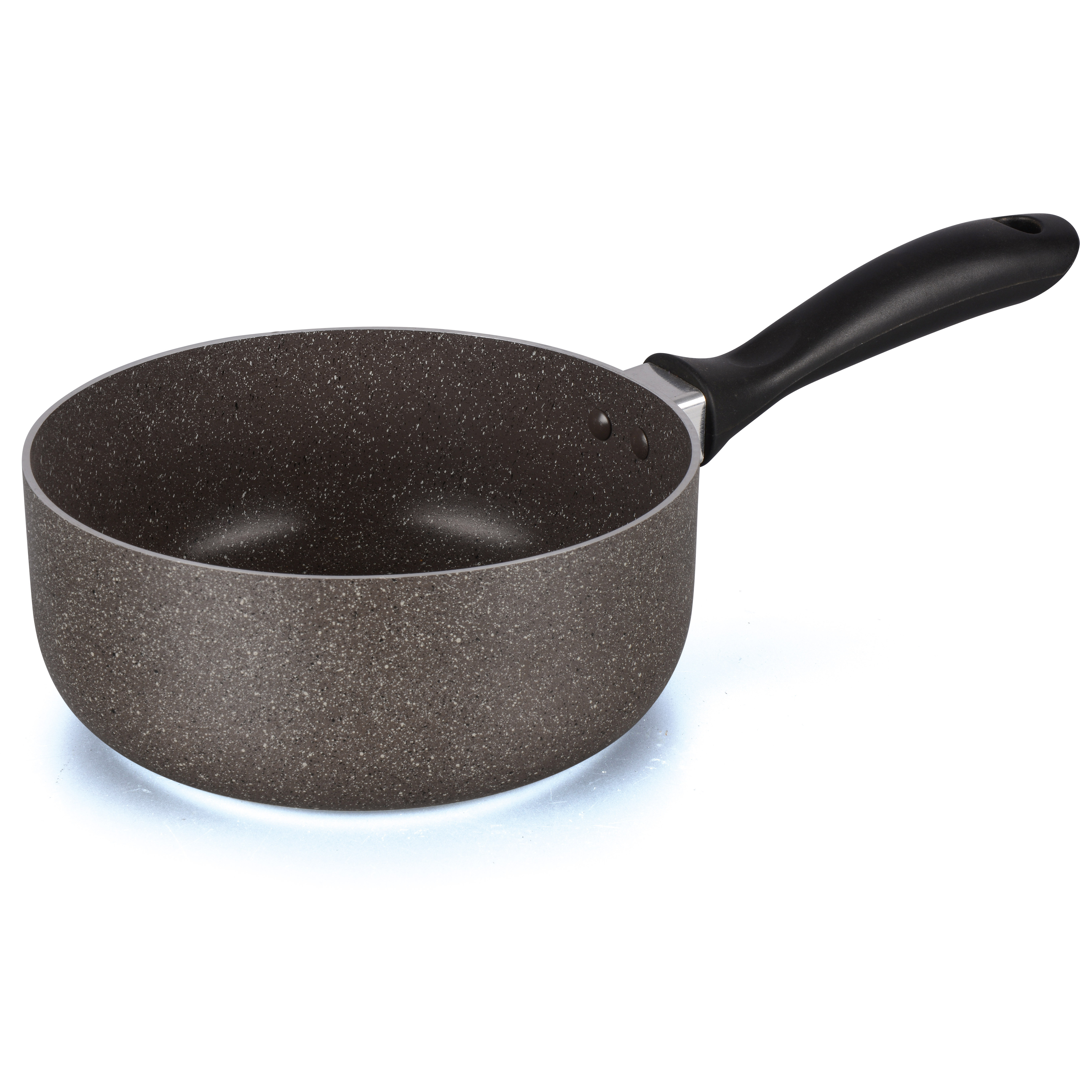 cute aluminum milk pot nonstick coating lovely Sauce pan  flat bottomed milk pan 12 cm mini pot