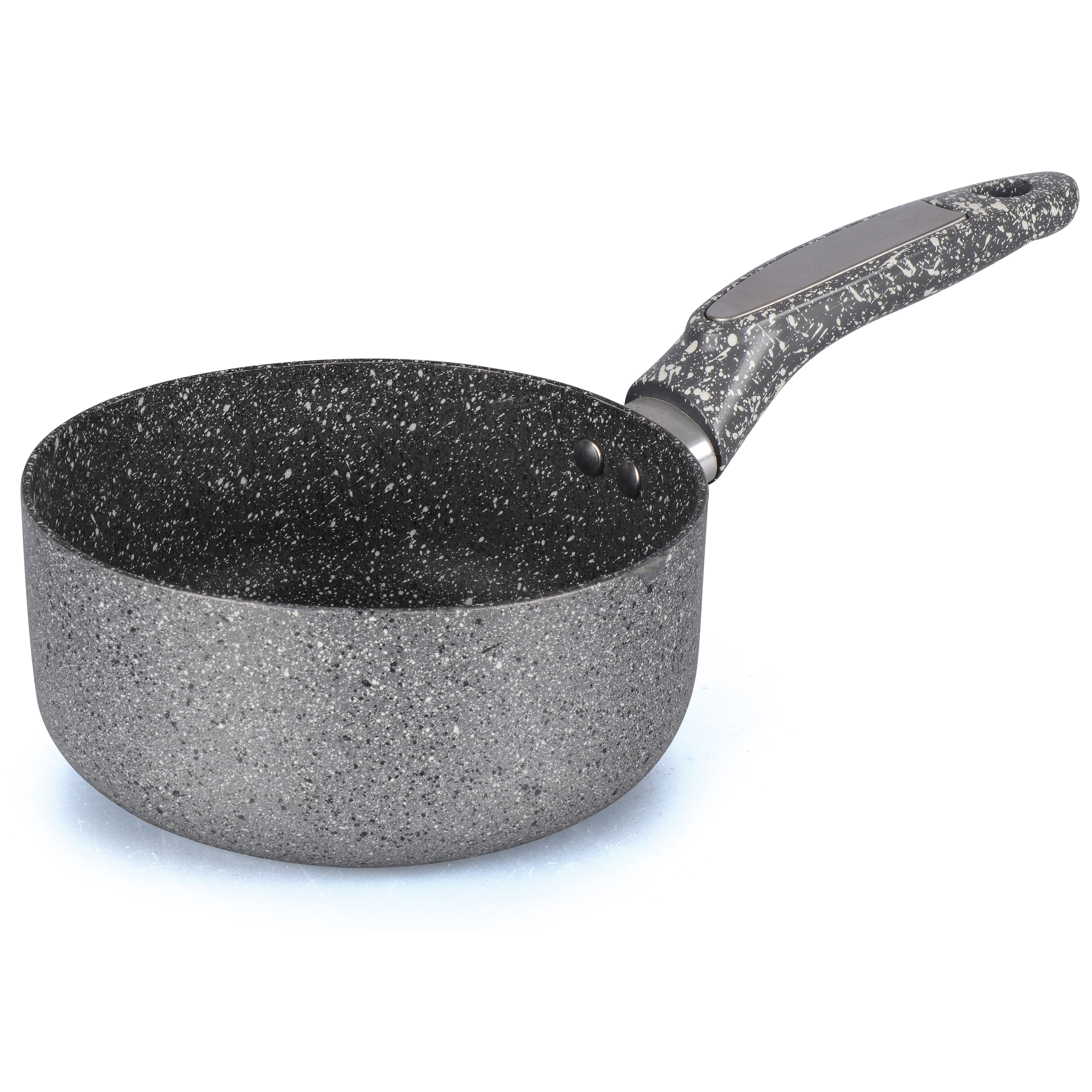 cute aluminum milk pot nonstick coating lovely Sauce pan  flat bottomed milk pan 12 cm mini pot