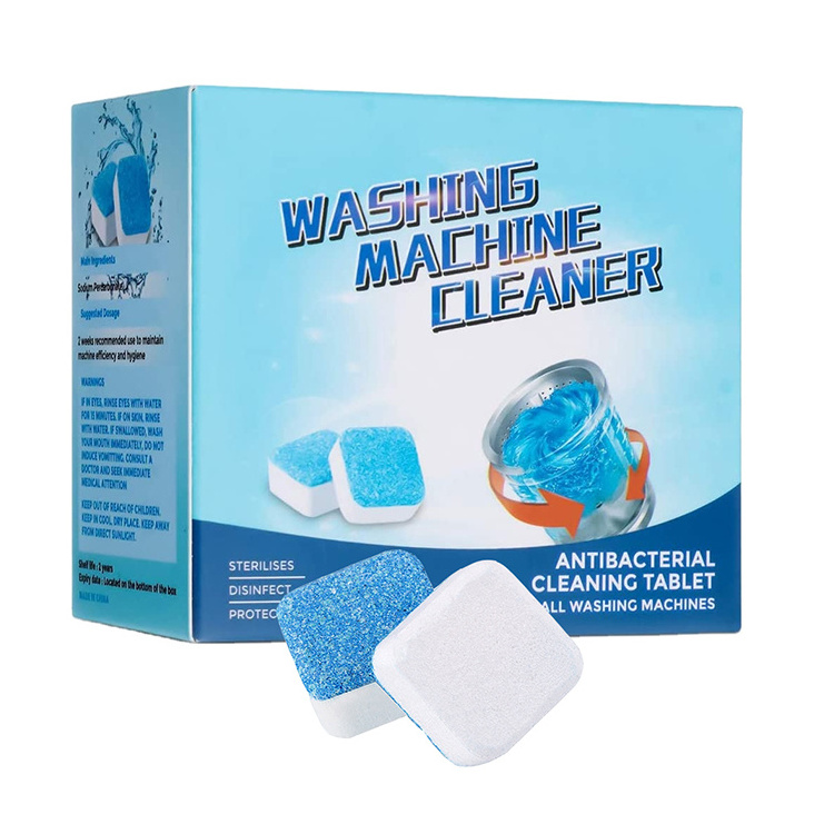 Washing Machine Drum Cleaner Deep Cleaning Washer Deodorant Remove Stain Detergent Washing Machine Cleaner Effervescent Tablets