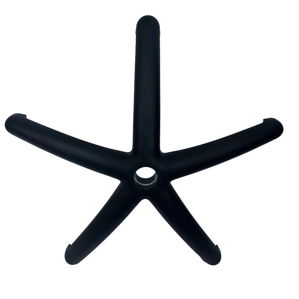 Wholesale 5-Star Office Swivel Chair Base Nylon Furniture Parts with Plastic Material Legs