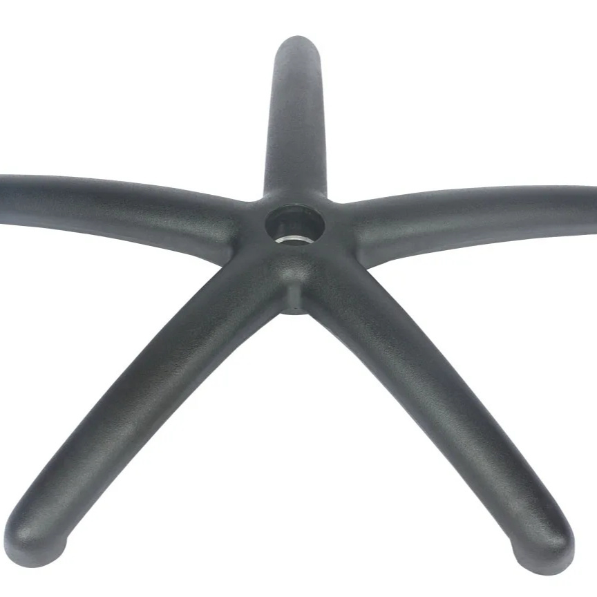 Wholesale 5-Star Office Swivel Chair Base Nylon Furniture Parts with Plastic Material Legs