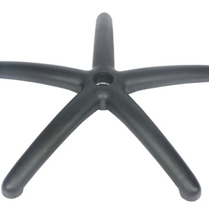 Wholesale 5-Star Office Swivel Chair Base Nylon Furniture Parts with Plastic Material Legs