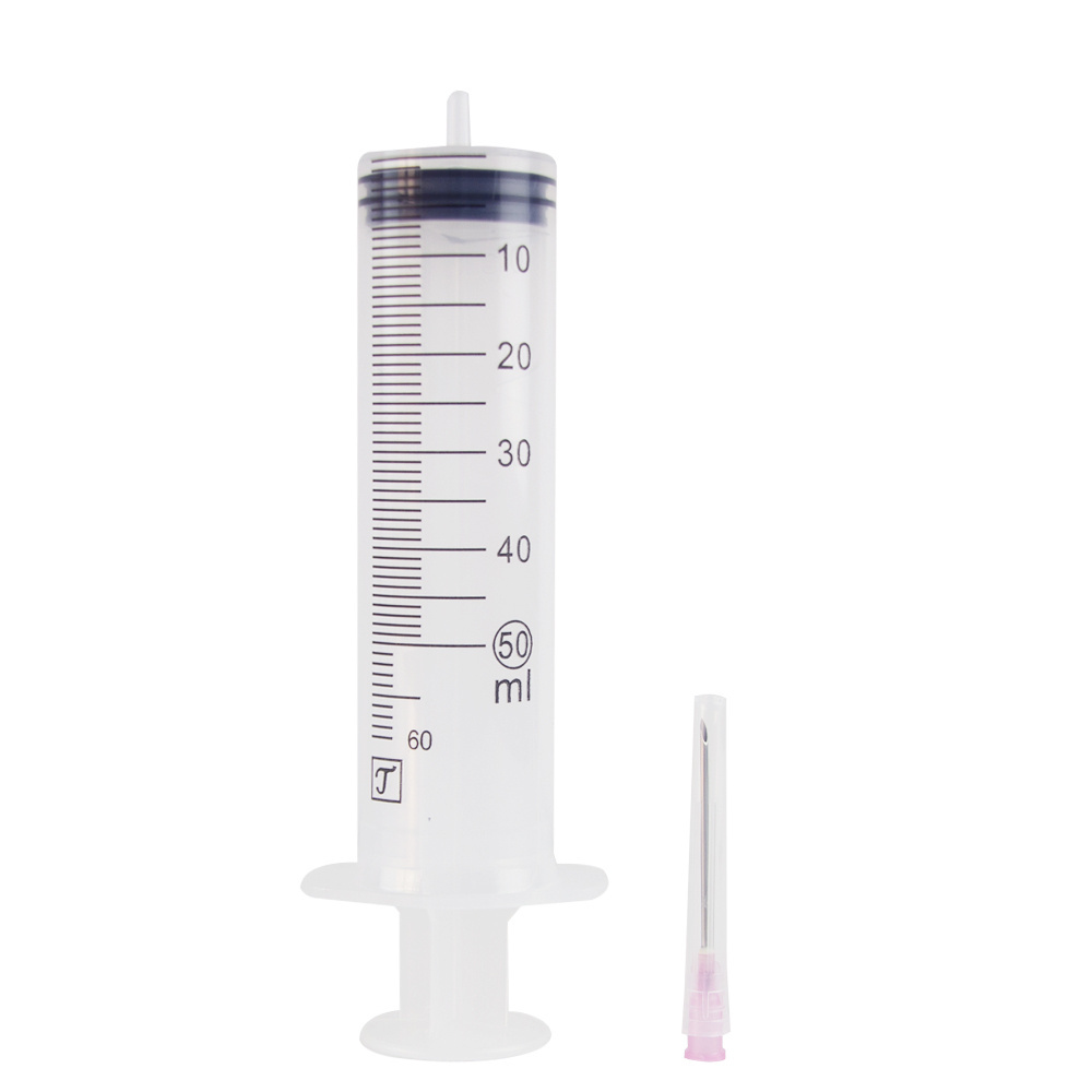 Factory Big Syringe 50ML 60ml 100ML Syringe OEM LOGO Jello Shot Syringe