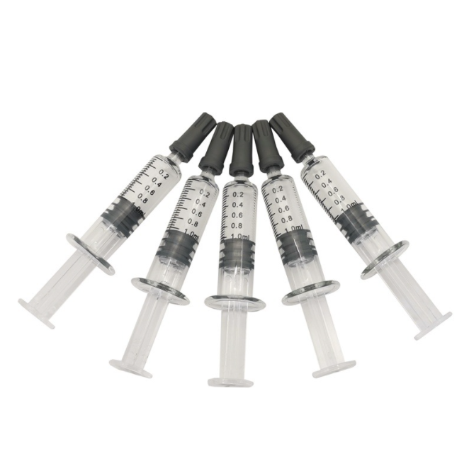 Custom Logo Prefilled Luer Lock 1ml Glass Syringe