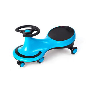 Lebei Custom Wiggle Car Plastic Children's 360 Degree Rotation Flashing Wheels Baby Toy Twist Plasma Swing Car for Kids