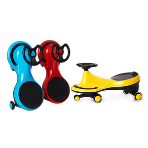 Cartoon big red children ride on wiggle car for boys and girls