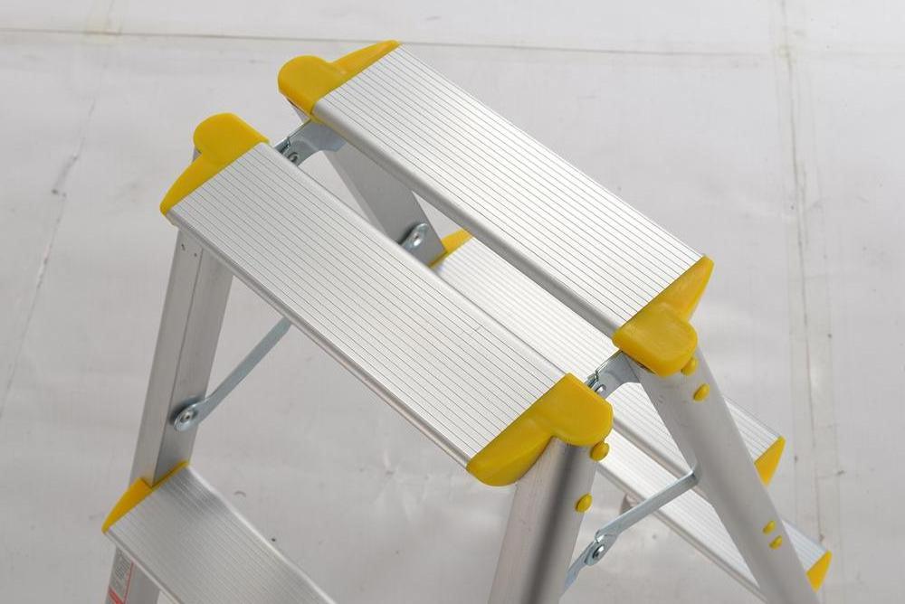 Modern Design Escada Aluminum Stairs a Type Double Sided Extension Multi-Purpose Folding Step Stool Chairs Mini Ladder