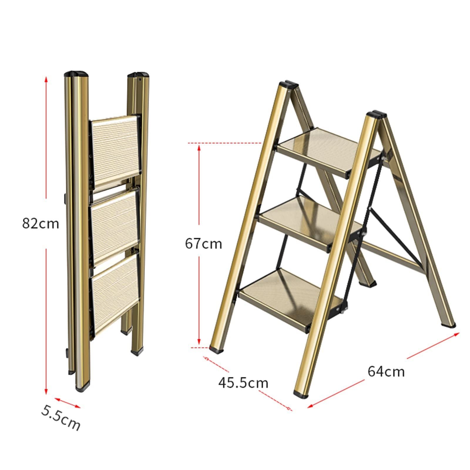 Portable Indoor Steel Ladder Stool Folding Ladders Foldable for Outdoor Use Storage Wholesale Ladder Manufacture