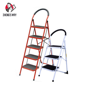 Folding Small Colourful 2-6 Steps Home/Supermarket/Shop Climbing Ladder