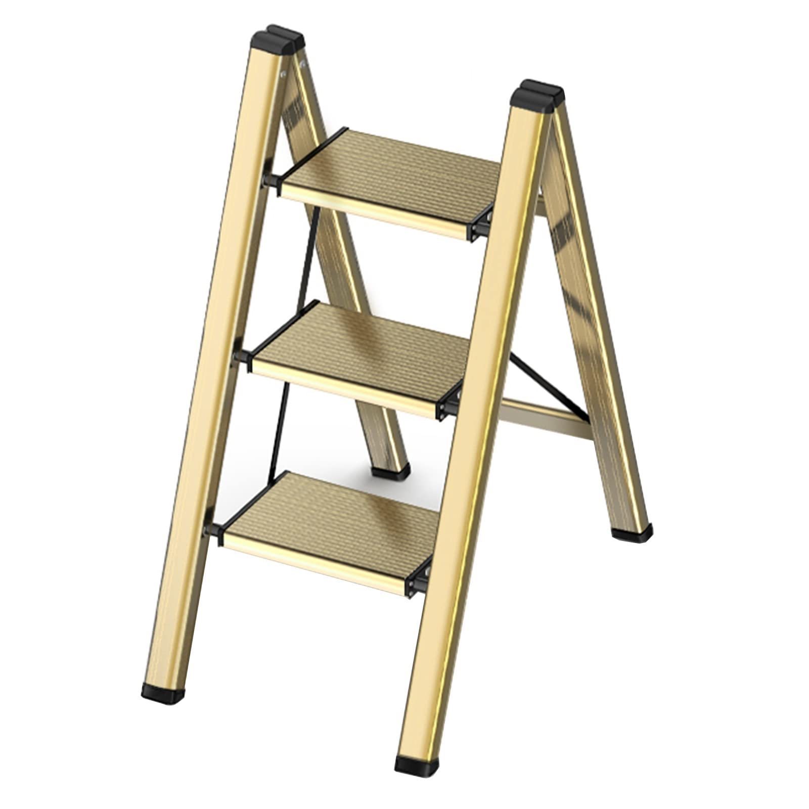 Portable Indoor Steel Ladder Stool Folding Ladders Foldable for Outdoor Use Storage Wholesale Ladder Manufacture