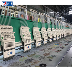 Cheap cost Tajima computerized flat 28 head embroidery machine