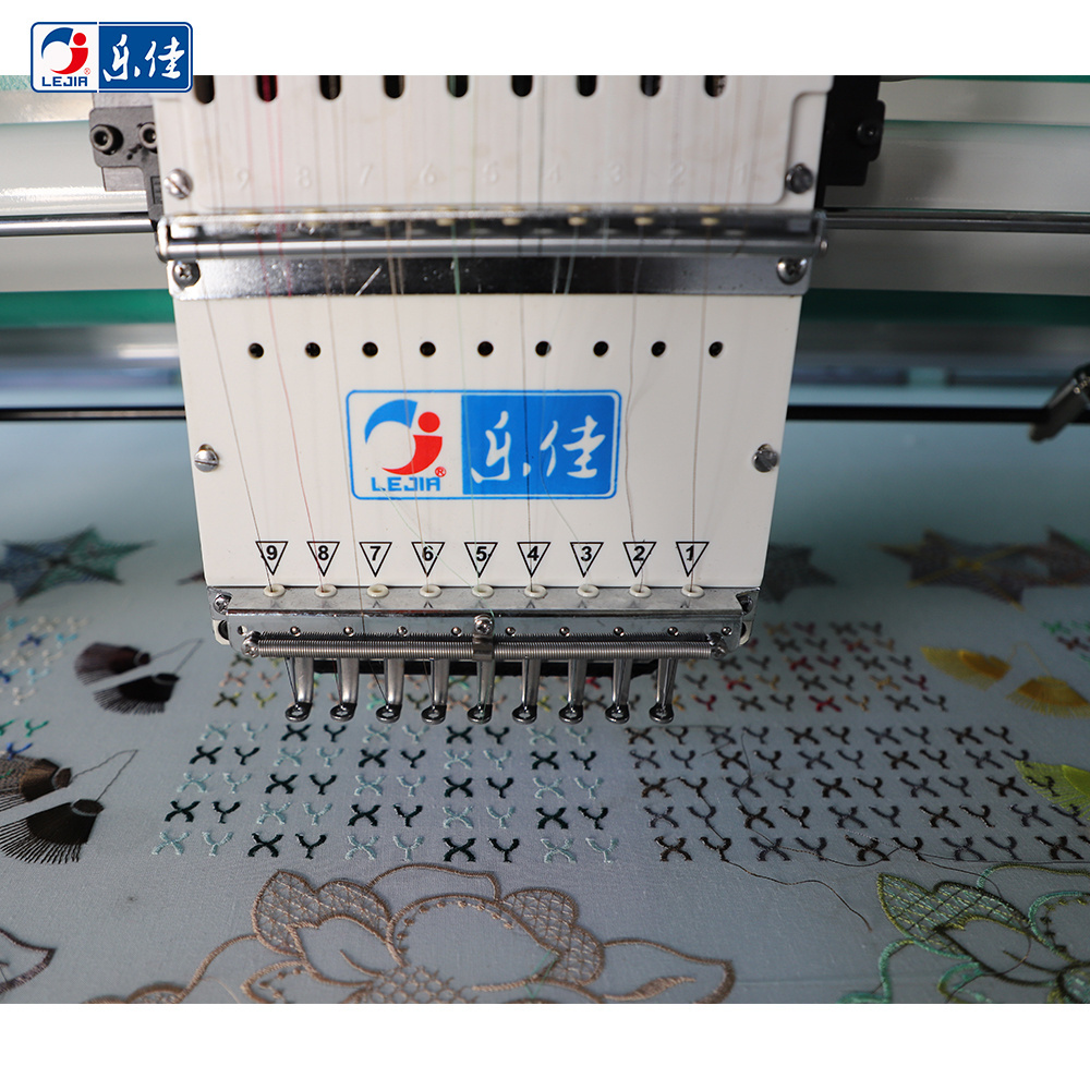 Cheap cost Tajima computerized flat 28 head embroidery machine