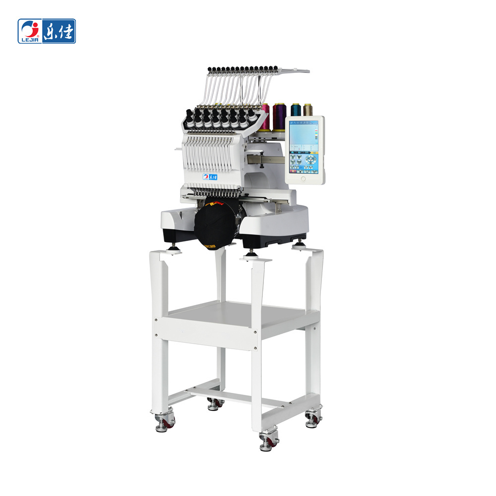 LEJIA the best embroidery machine single head embroidery machine price tajima one head embroidery machine