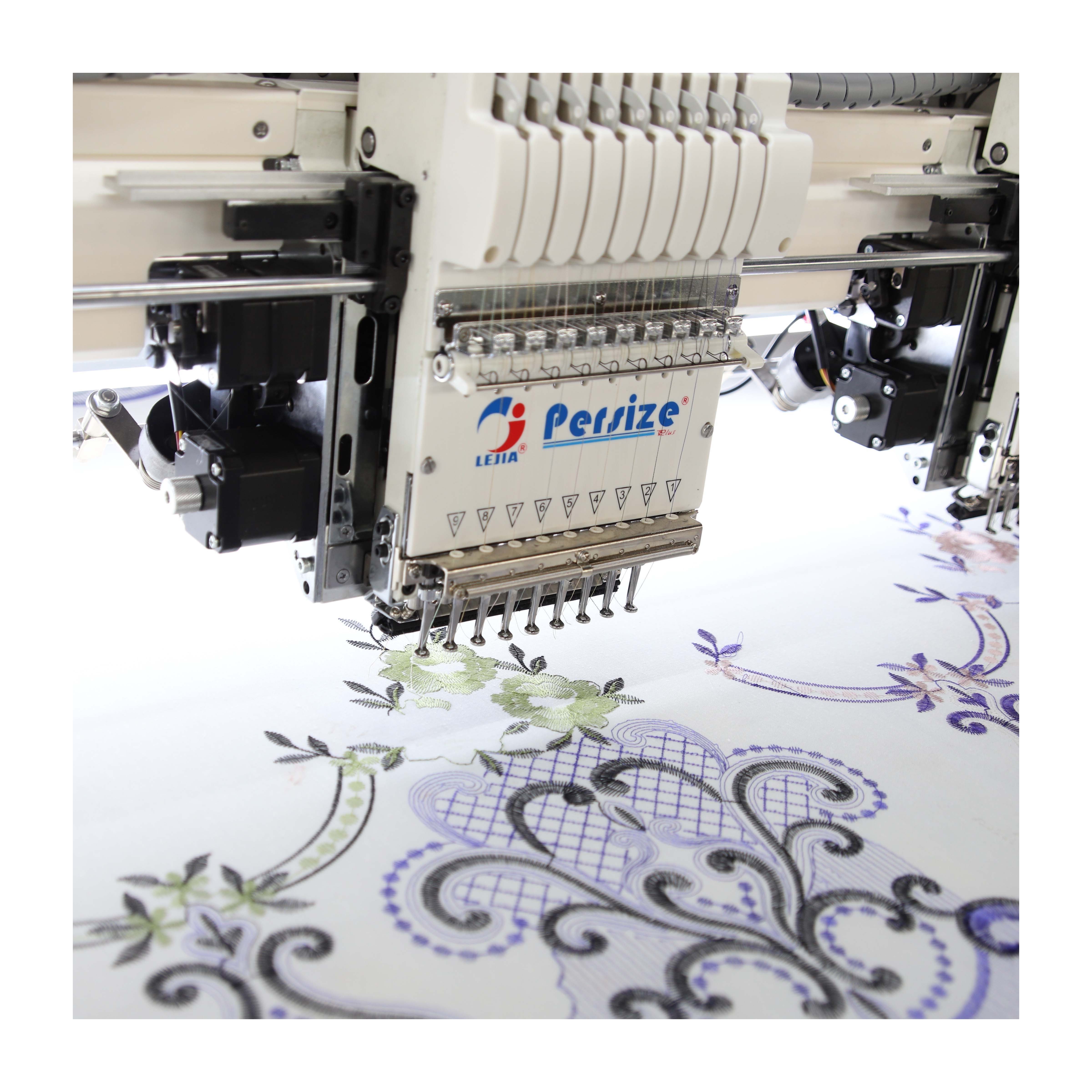 LEJIA Bordadora Industrial Multi Logo Automatic China Hat 12  Head Computer Used Embroidery Machine Computerized Price 60 Hat fo