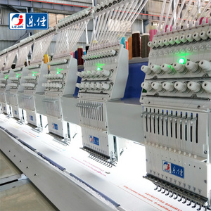 Lejia 9 needles multi heads high quality computer sewing embroidery machine