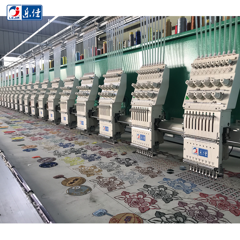 Cheap cost Tajima computerized flat 28 head embroidery machine