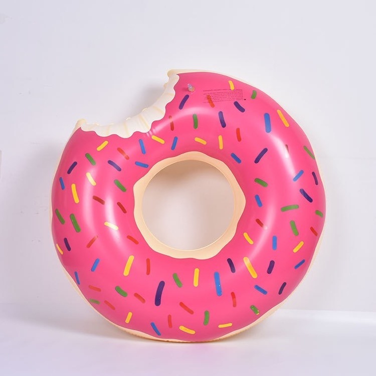 Best Seller Summer Inflatable Donut swim ring Pool Floats Donut Tube Inflatable Donut Summer Party Favor for Adult Kids