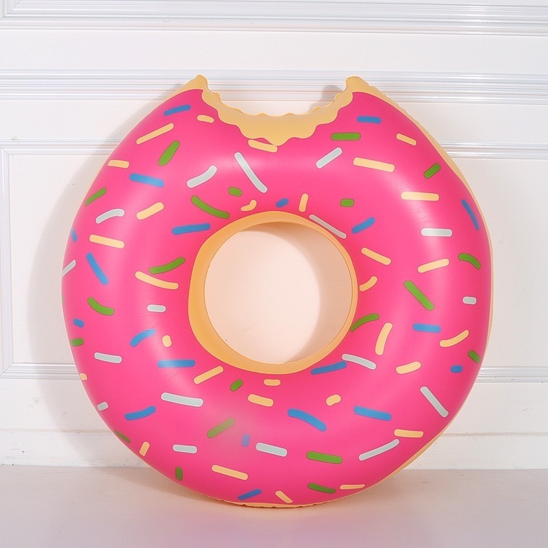 Best Seller Summer Inflatable Donut swim ring Pool Floats Donut Tube Inflatable Donut Summer Party Favor for Adult Kids