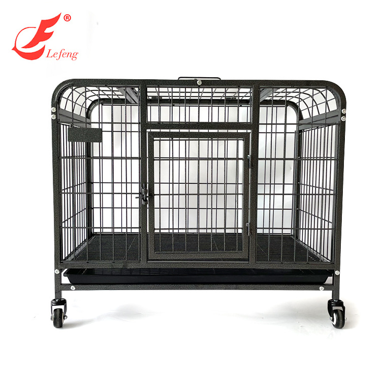 Heavy Duty Metal Dog Crate & Kennel  Thickening Folding Design  37