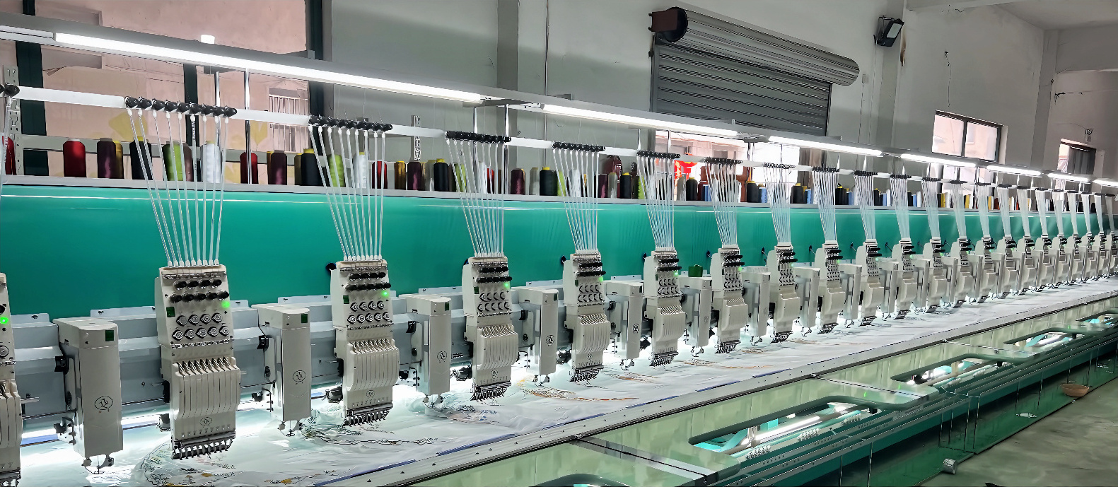 Lihong 2023 New Arrival 6 Needle 12 Heads Chenille Mixed Embroidery Machine