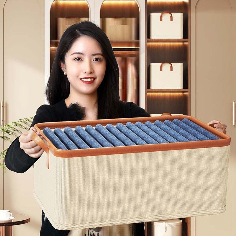 Household Hot Sale Clothes Organizer Closet Storage Washable Wardrobe Drawer Organizer For Clothes Jeans Underwear Storage Box