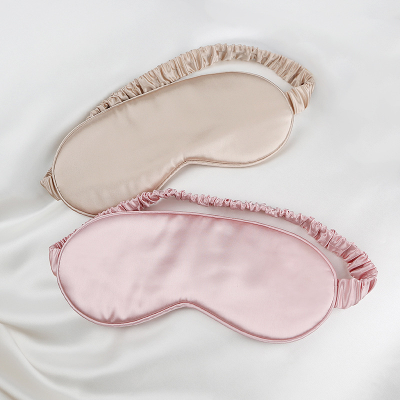 New sale wedding personalised bride 6a soft 100% pure mulberry silk eye masks night sleeping blackout eye mask