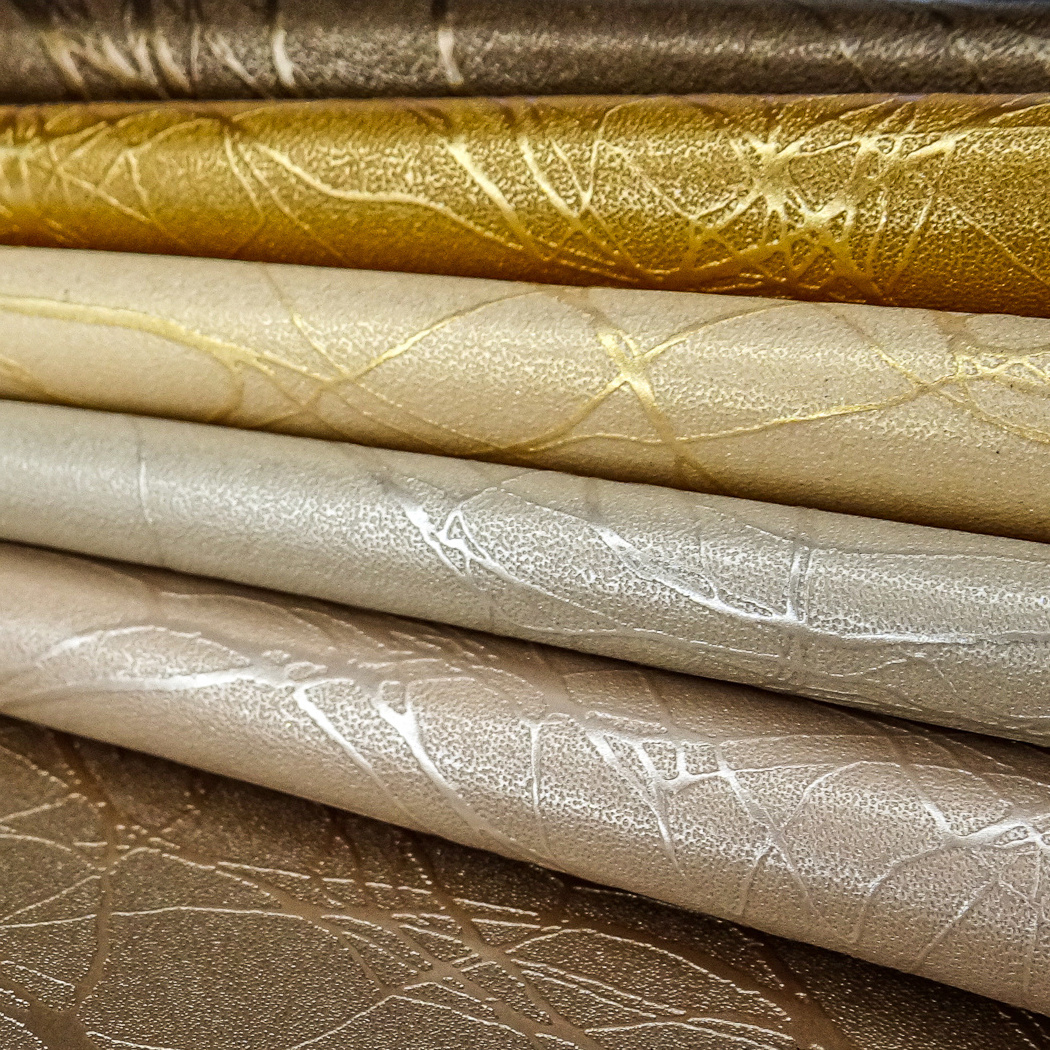 140cm 0.77mm Embossed PVC Faux Synthetic Leather for Leather Products Making