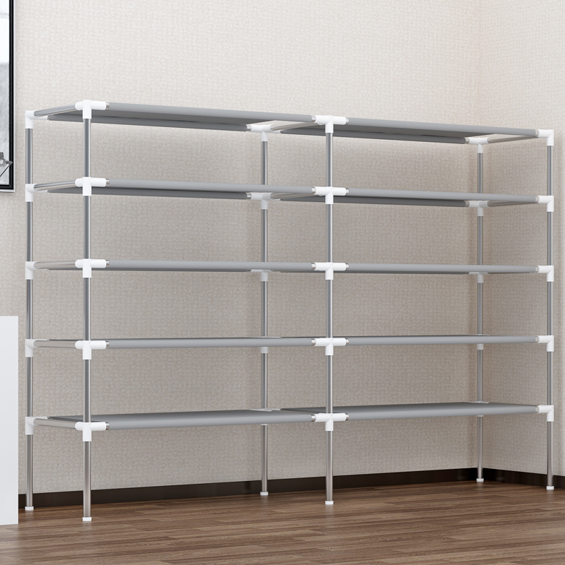 low moq 30  tier 36 pairs revolving shoe rack