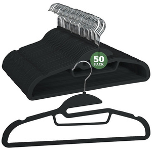 Plastic Hangers 50 Pack Coat Hangers Ultra Slim Heavy Duty Suit Hangers