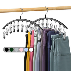 Legging Organizer for Closet Metal Yoga Pants Hangers Space Saving Hanging Closet Organizer