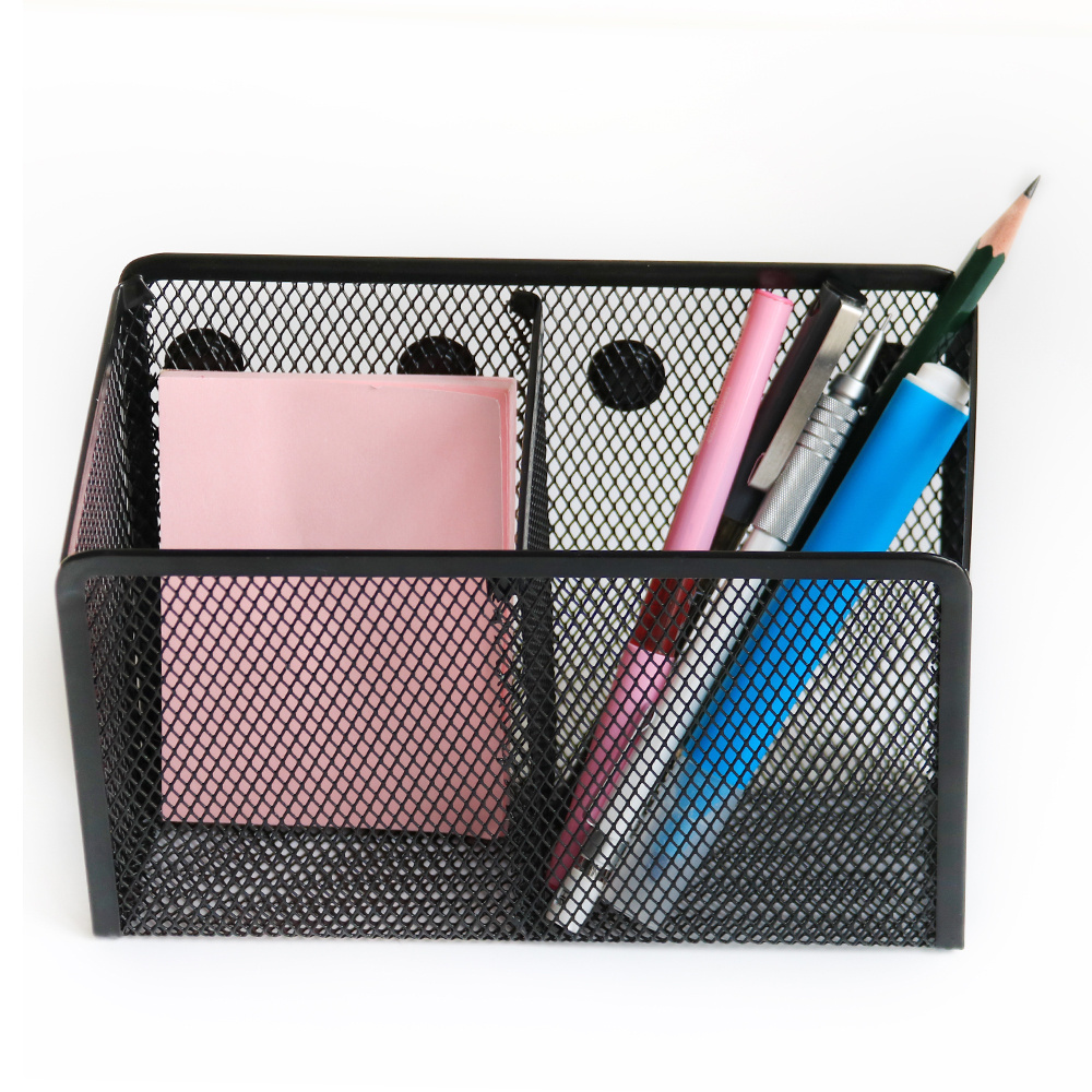 Multifunctional Office Stationery Magnetic Desktop Organizer Pen Holder