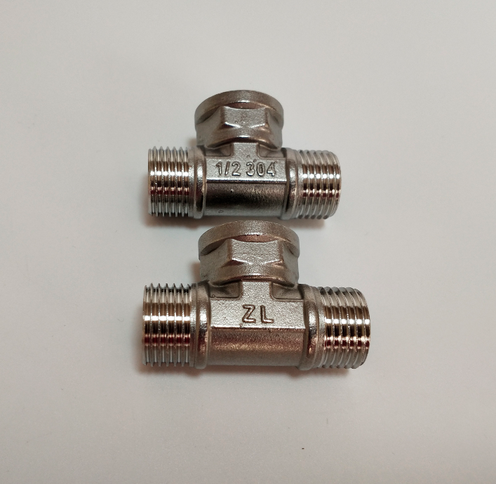 Wholesale Tube Fitting Union 1 female 2 male 304 stainless steel tee fitting 1/2