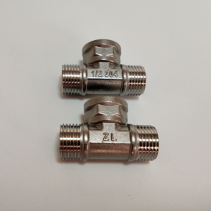 Wholesale Tube Fitting Union 1 female 2 male 304 stainless steel tee fitting 1/2" 3/4" 1" 3-way elbow fittings tee joint