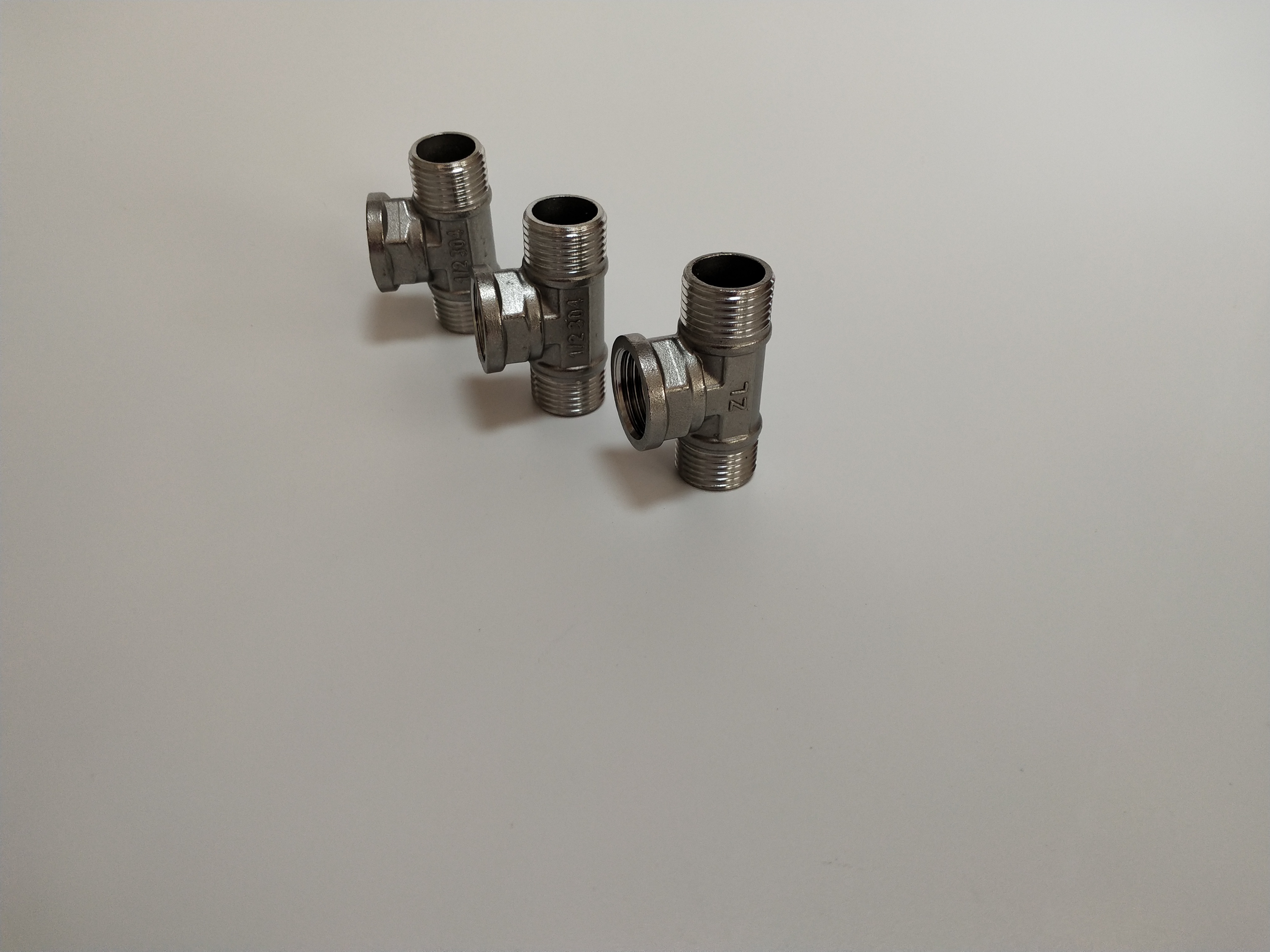 Wholesale Tube Fitting Union 1 female 2 male 304 stainless steel tee fitting 1/2