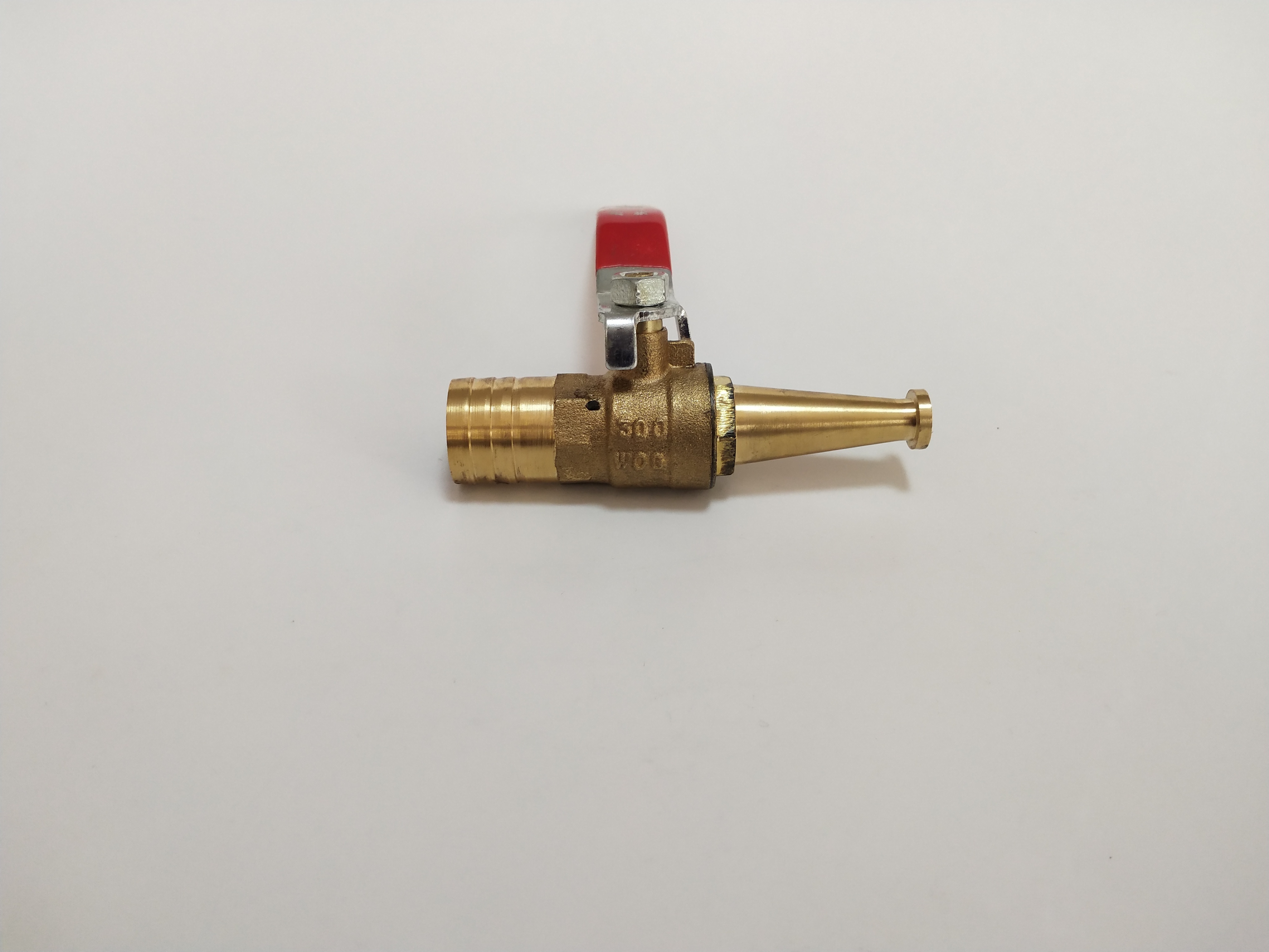 Brass 90 Degree Lever Ball Valve Fire Hose Reel Nozzle 19mm Water Nozzle Head for Pressure Water Gun