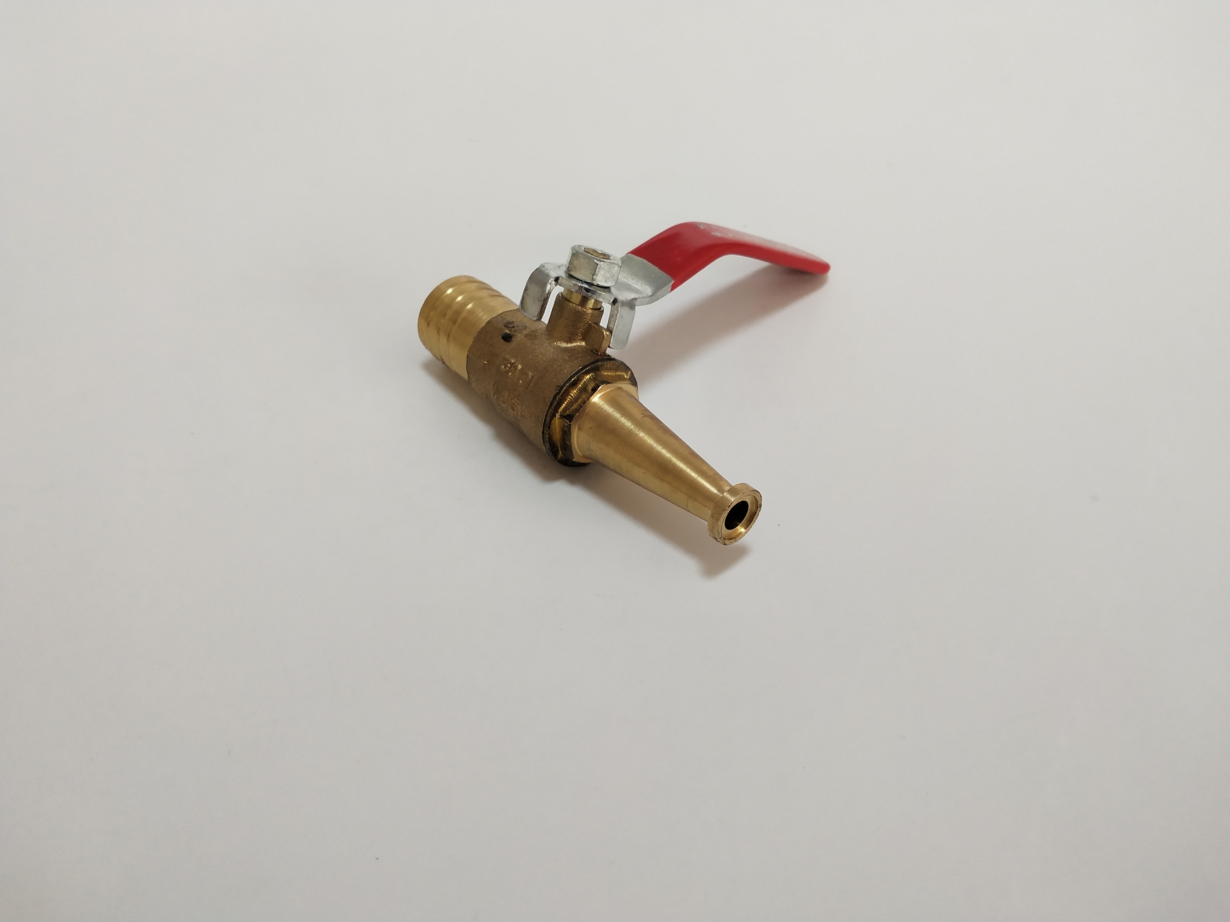 Brass 90 Degree Lever Ball Valve Fire Hose Reel Nozzle 19mm Water Nozzle Head for Pressure Water Gun