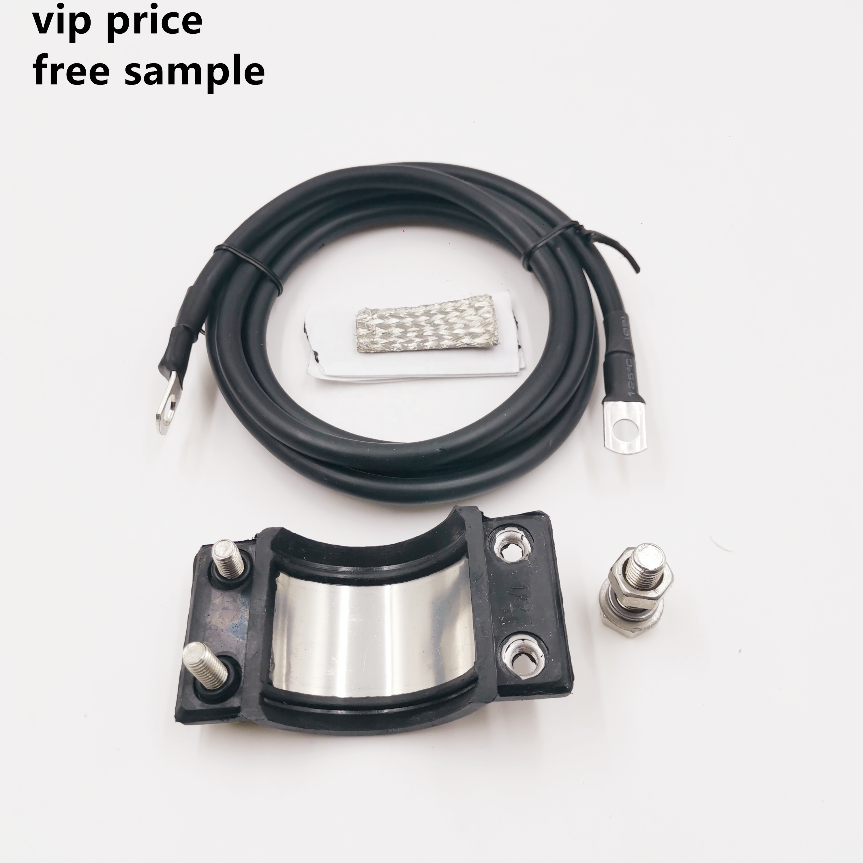 Free Samples Earthing clamp high speed framework  RF Cable Grounding Kit Earthing Kit For 1/2