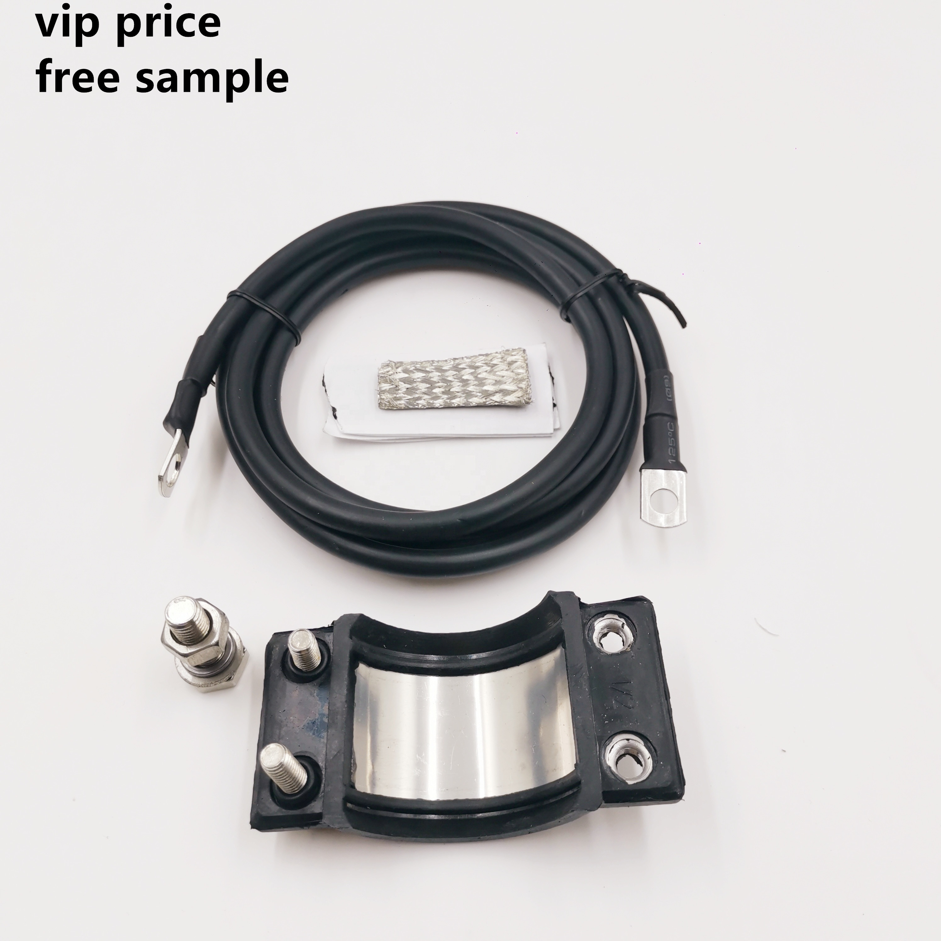 Free Samples Earthing clamp high speed framework  RF Cable Grounding Kit Earthing Kit For 1/2