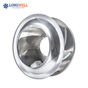 Forward backward curved Aluminum centrifugal fan impeller