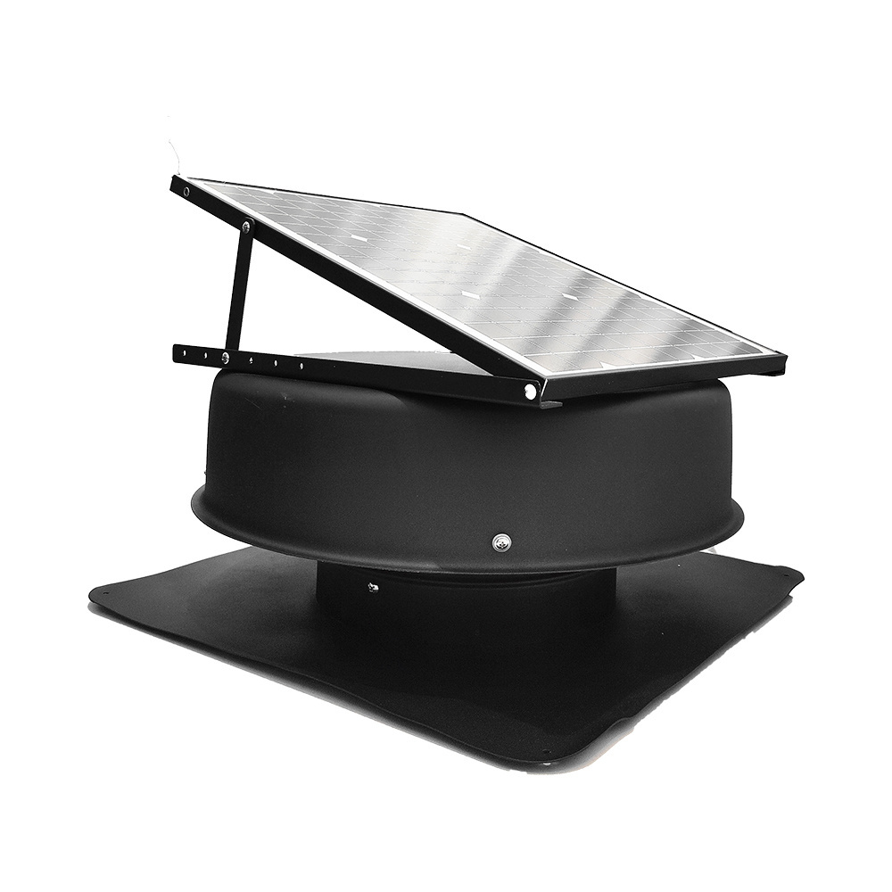 Roof Mount solar ventilation fan 6-18VDC solar panel powered attic fans for roof , outdoor ,warehouse